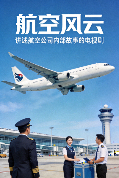 航空风云剧集海报 - 讲述航空公司内部故事的电视剧